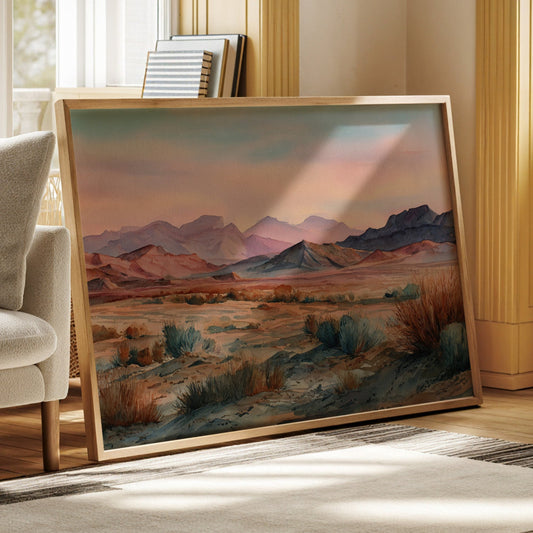 Dawn Paints The Desert's Wild Heart