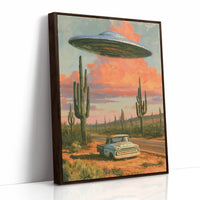 Vintage Truck Desert UFO Sighting
