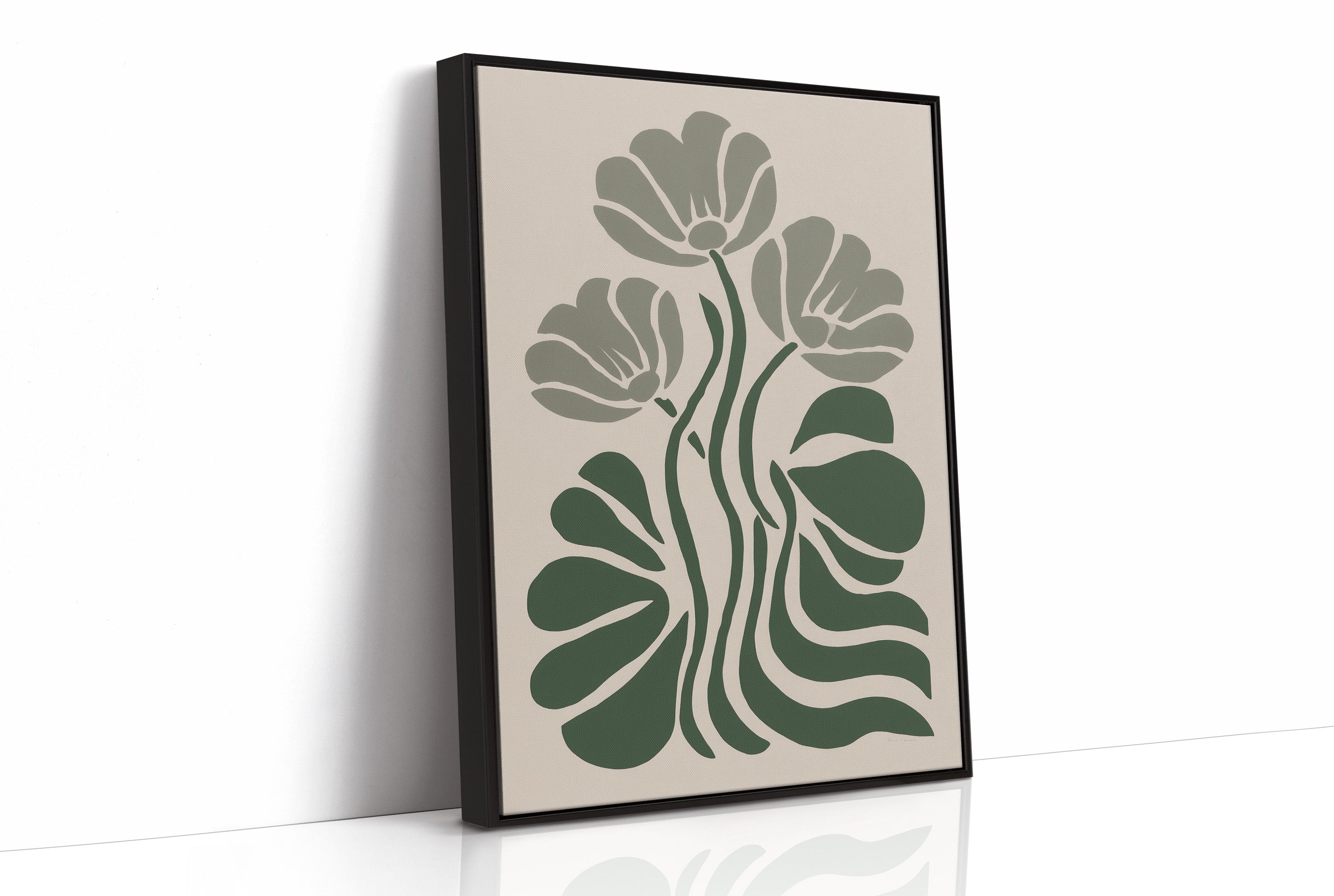 Tulips Dance In Sage Symmetry