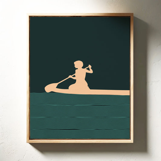 Peaceful Waters Guide The Soul