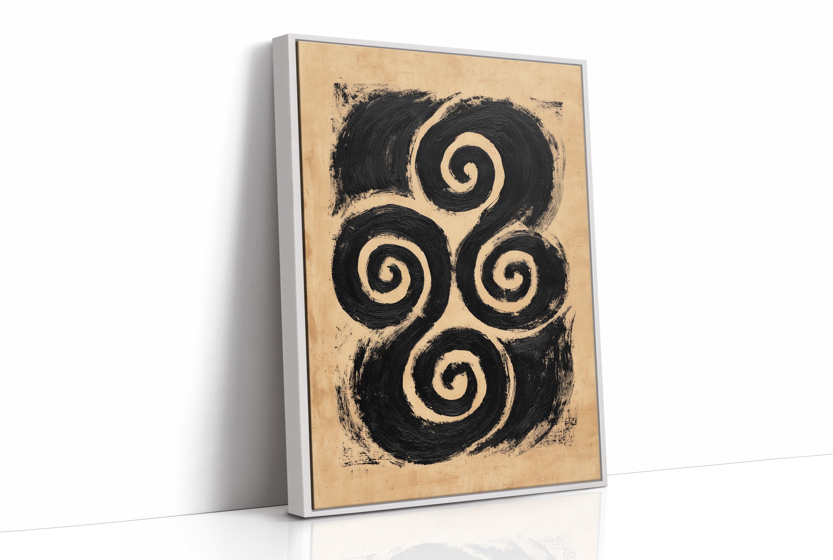 Bold Spiral Harmony Abstract
