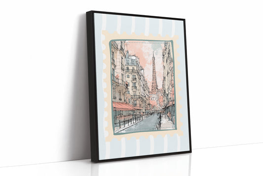 A Paris Street, Stamped