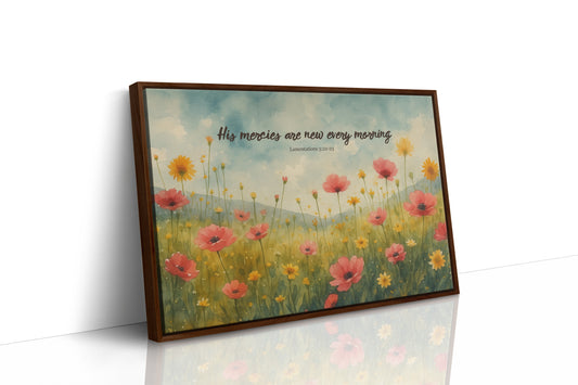 New Every Morning Wildflower Sunrise