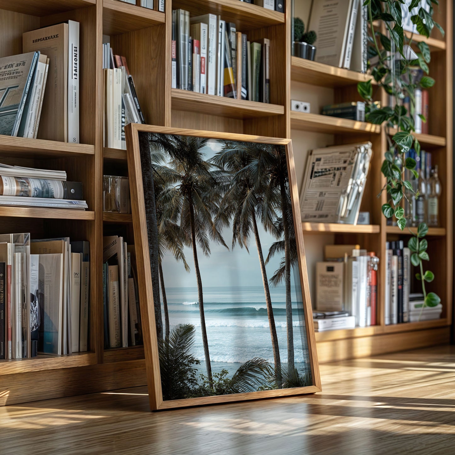 Tides Dance Beneath Tall Palms