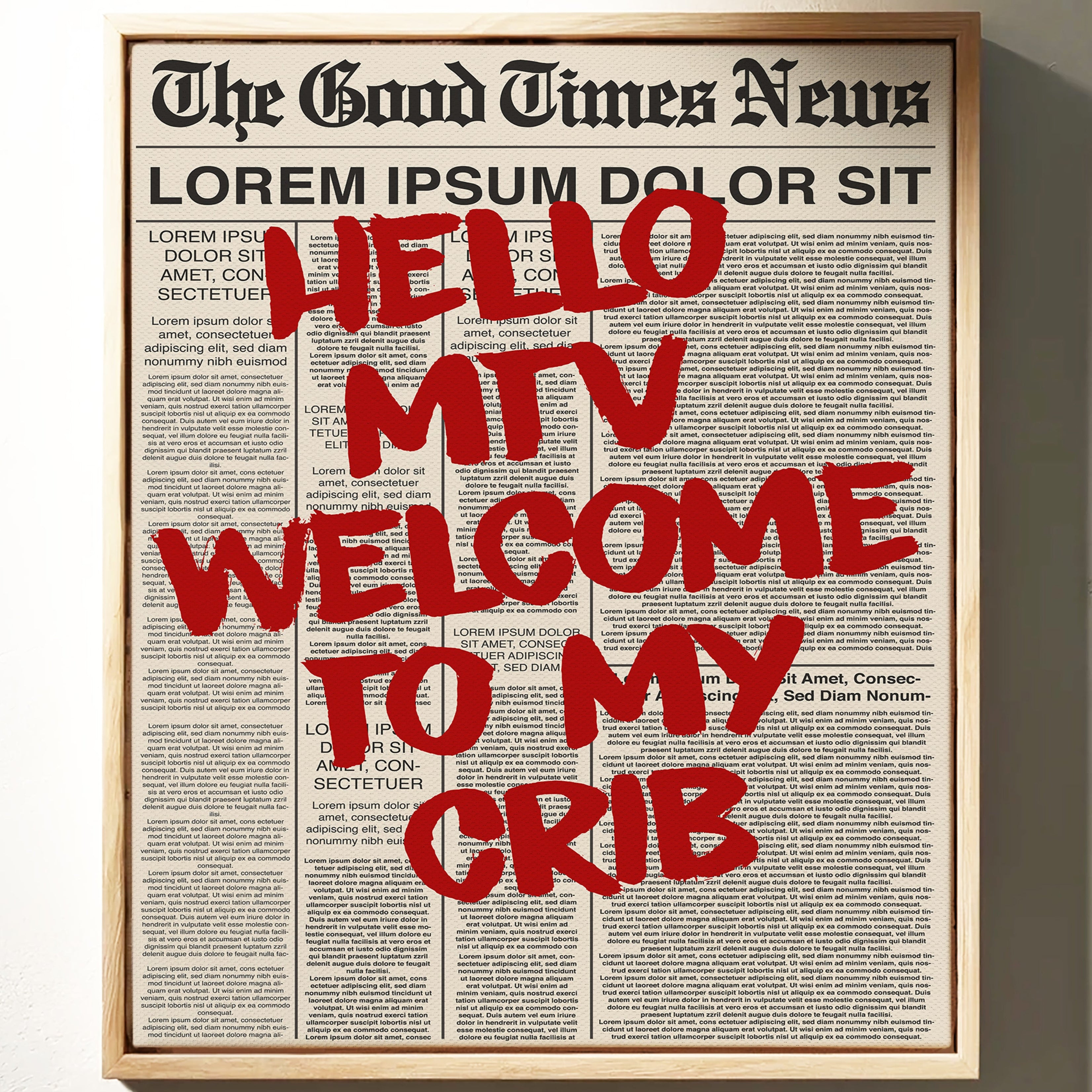 Headlines Write Home Sweet Stories