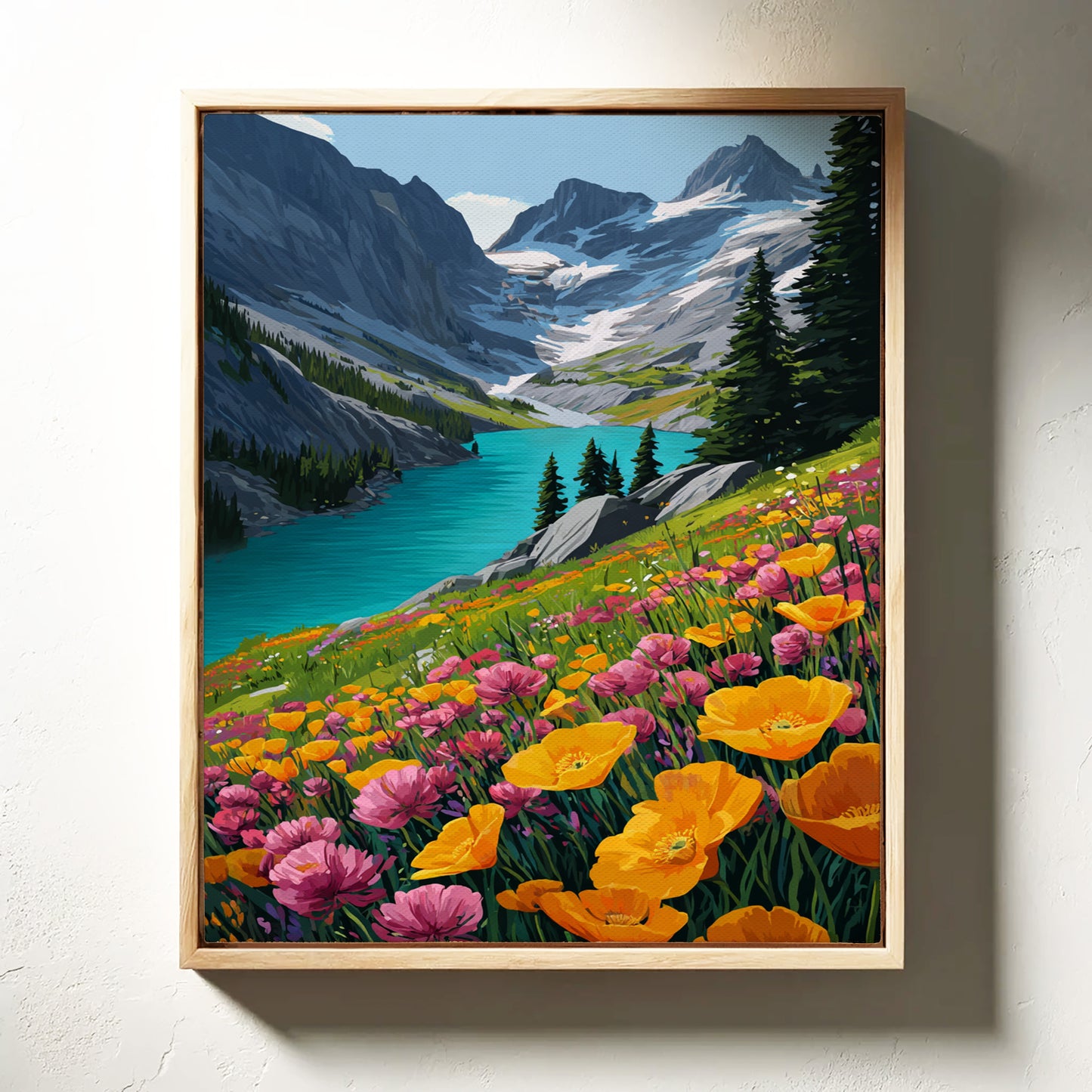 Beneath Peaks of Colorful Bloom