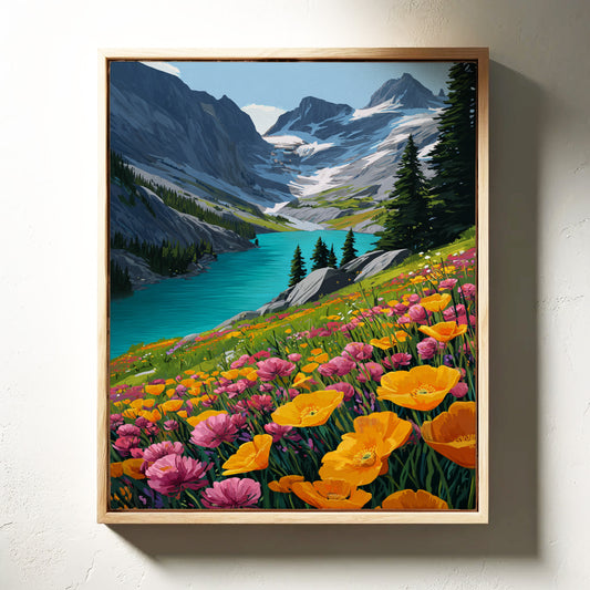 Beneath Peaks of Colorful Bloom