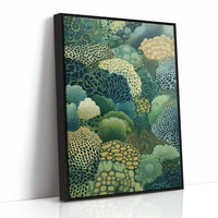 Ocean Forest Blooms In Jade