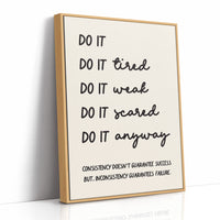 Do It Anyway: Handwritten Grit