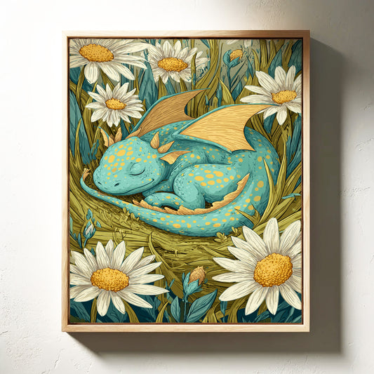 Nestled Among Daisy Dreams