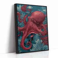 Crimson Depths Octopus