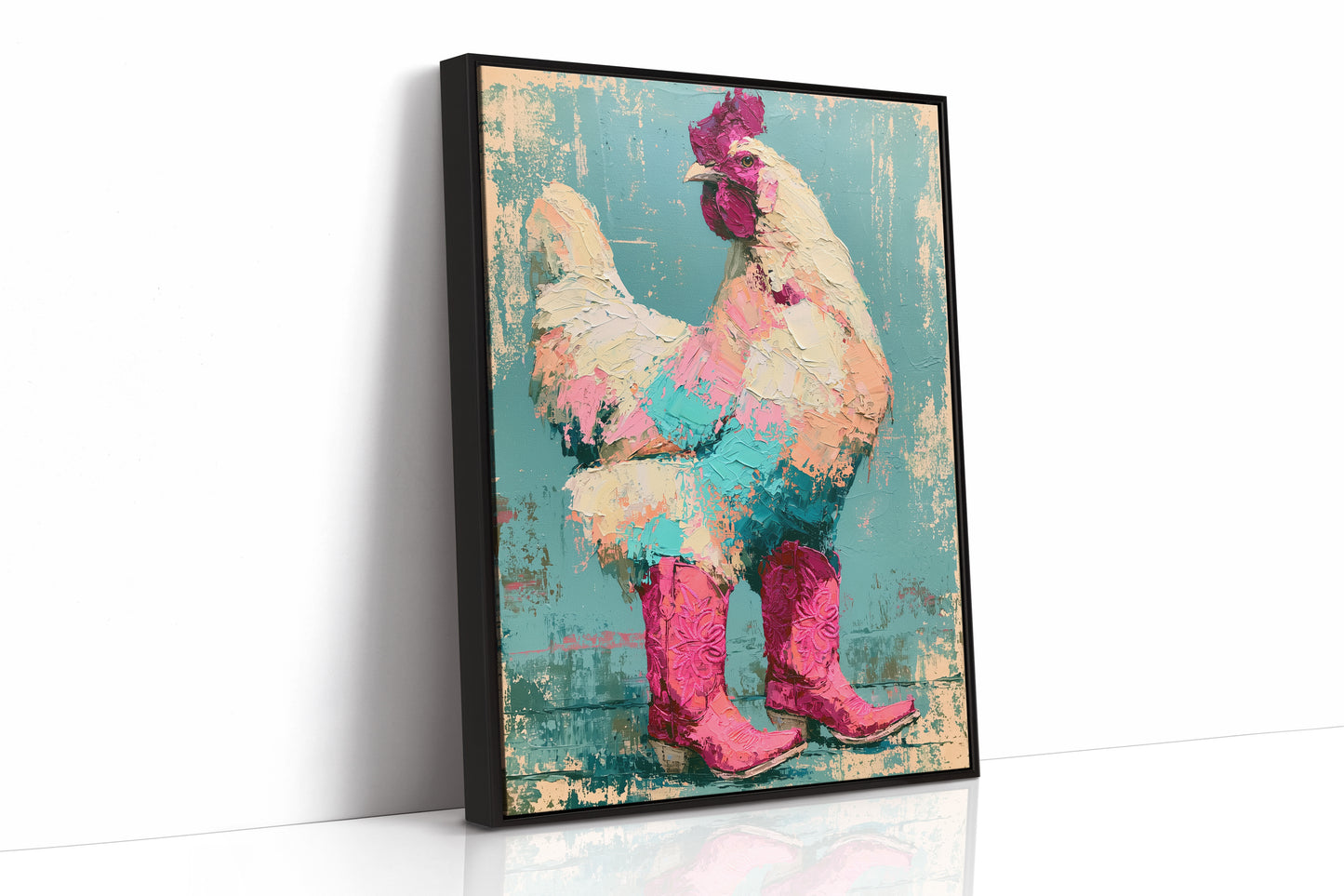 Booted Up: The Rooster's Rodeo Strut