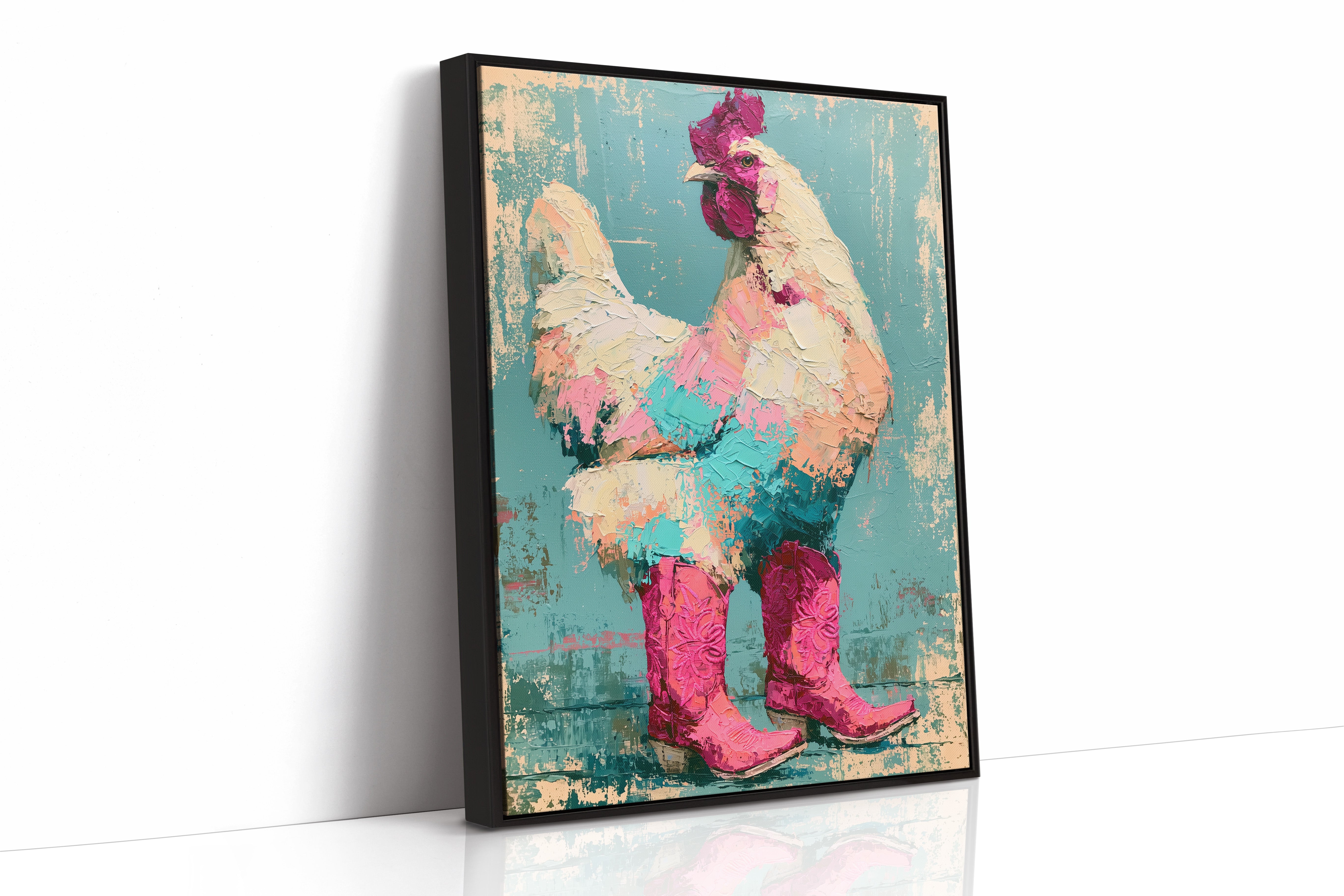 Booted Up: The Rooster's Rodeo Strut
