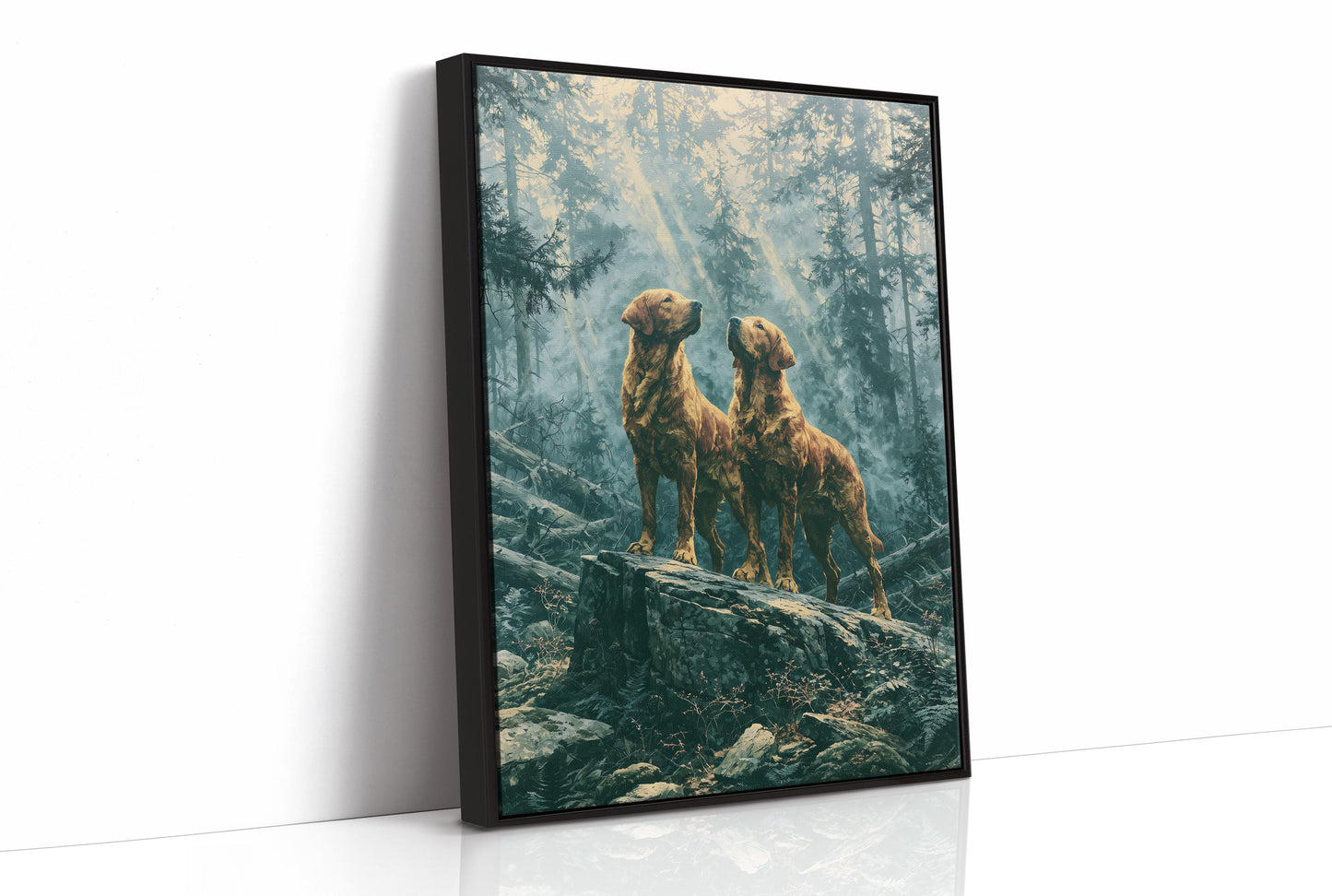 Retrievers in the Light Rays: Forest Sentinels