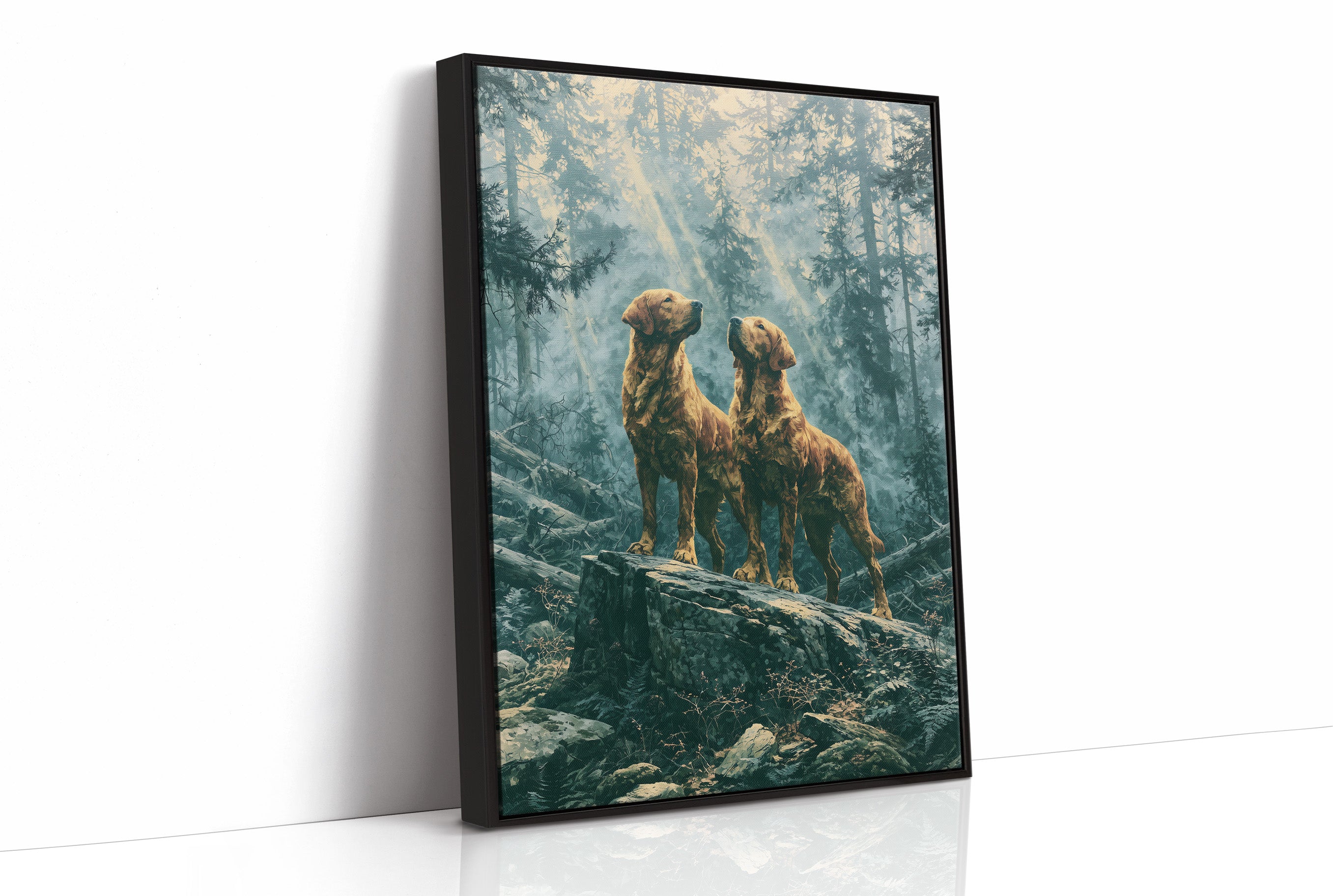 Retrievers in the Light Rays: Forest Sentinels