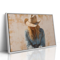 Quiet Thoughts Under Wide Brim