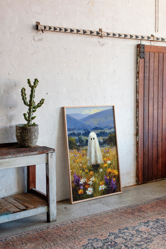 The Ghost Among Wildflowers