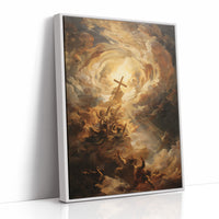 Divine Light Breaks Through Mortal Veil