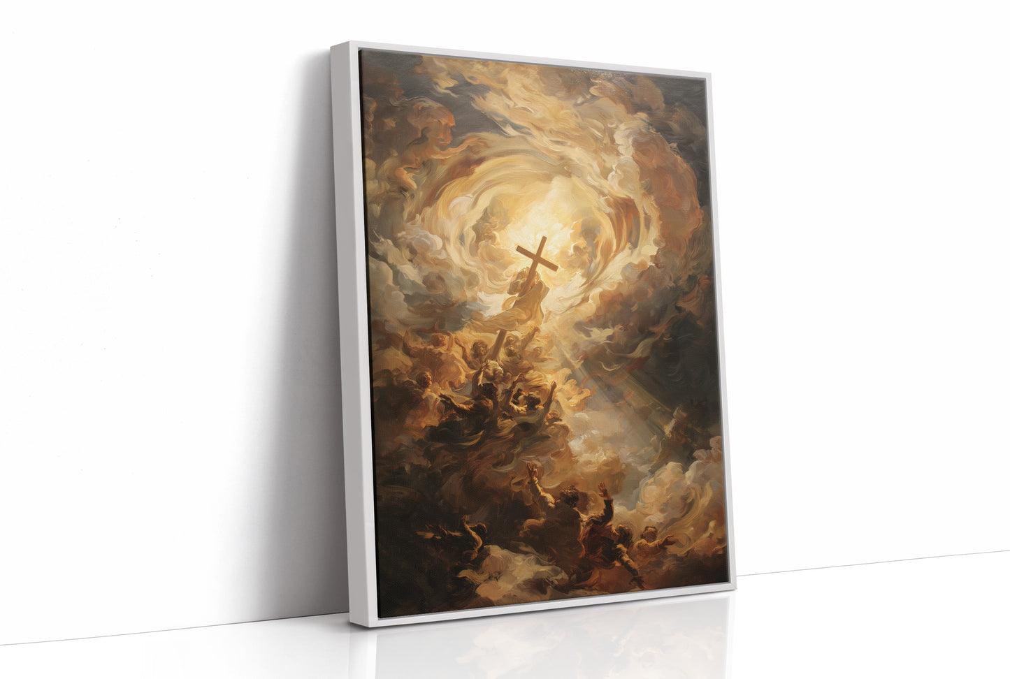 Divine Light Breaks Through Mortal Veil