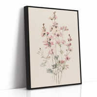 Wildflower Stems in Watercolor
