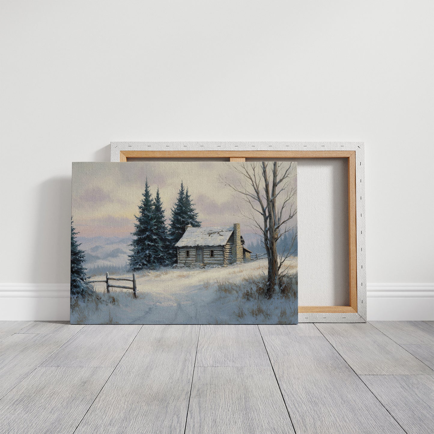 Snow Settles On Mountain Memories