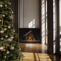 Starlit Manger Beckons Through Time