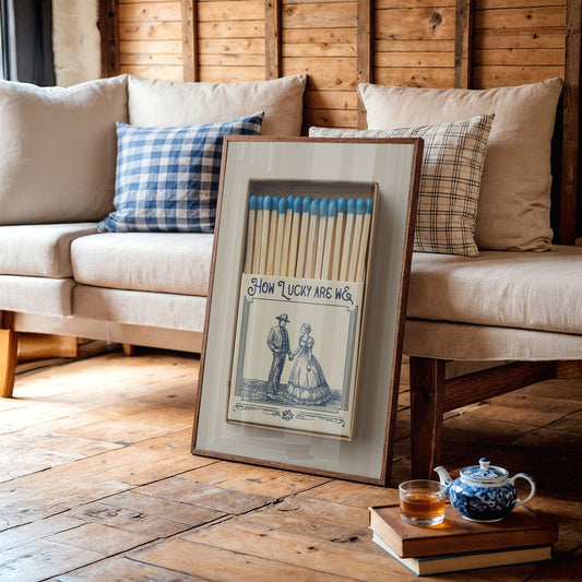 Blue Matches Light Western Romance