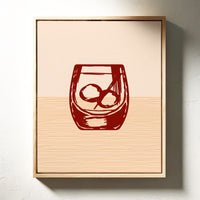 Burgundy Glass Holds Summer Secrets
