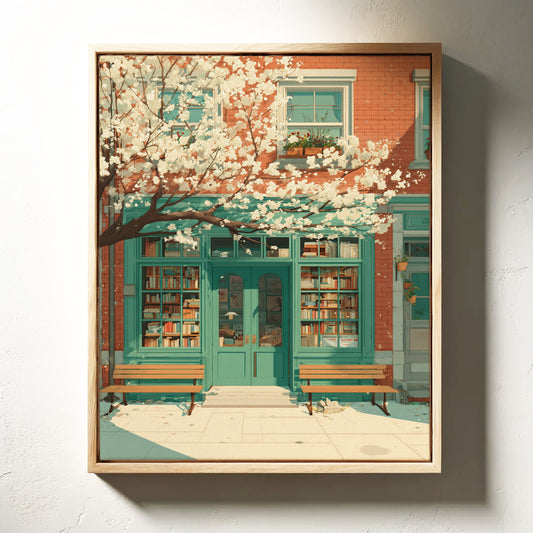 Beneath Blossoms and Books