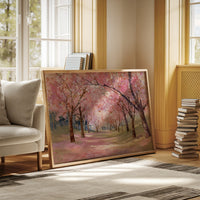 Cherry Path Leads To Spring