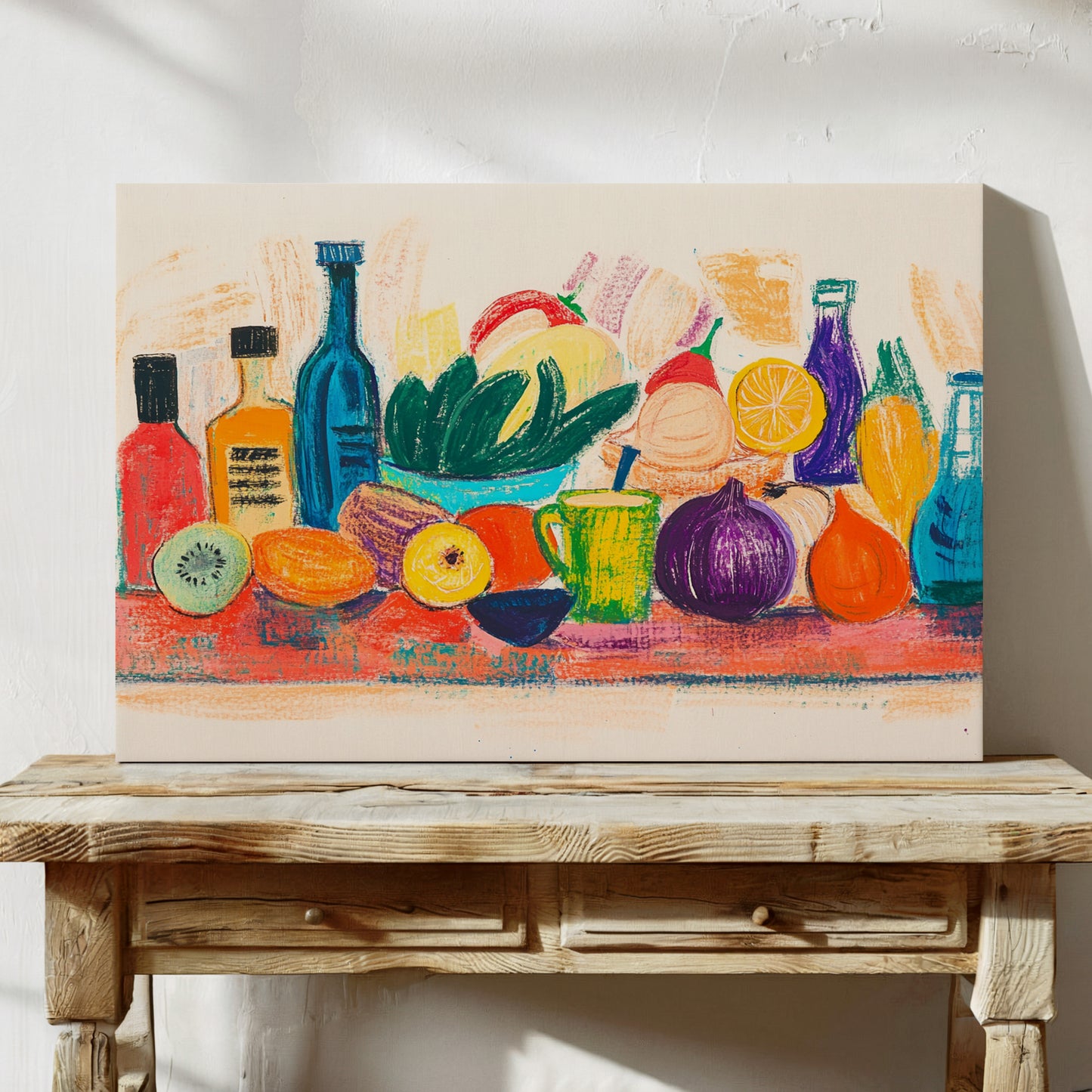 Kitchen Stories In Rainbow Hues