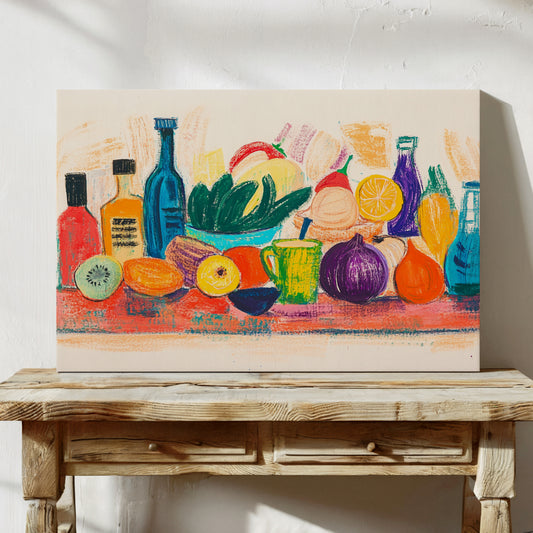 Kitchen Stories In Rainbow Hues