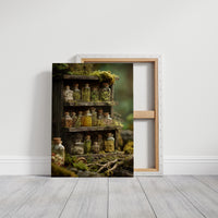 Forest Secrets In Glass Bottles