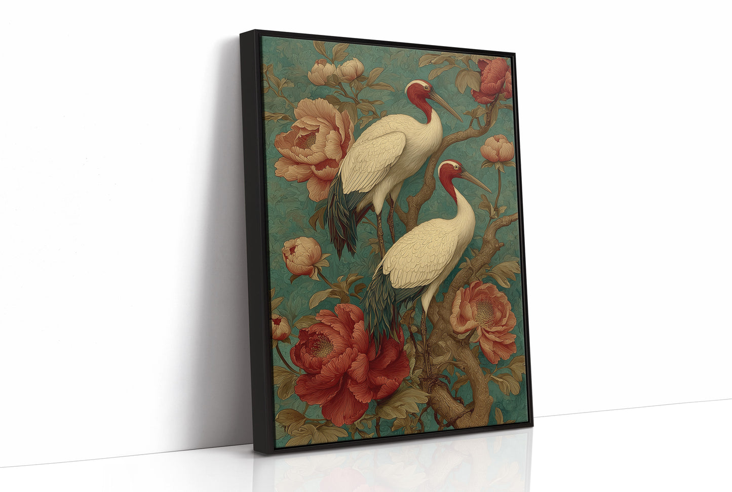 They Perched Where the Peonies Bloom