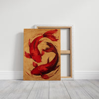 Crimson Koi Dance Ancient Tales