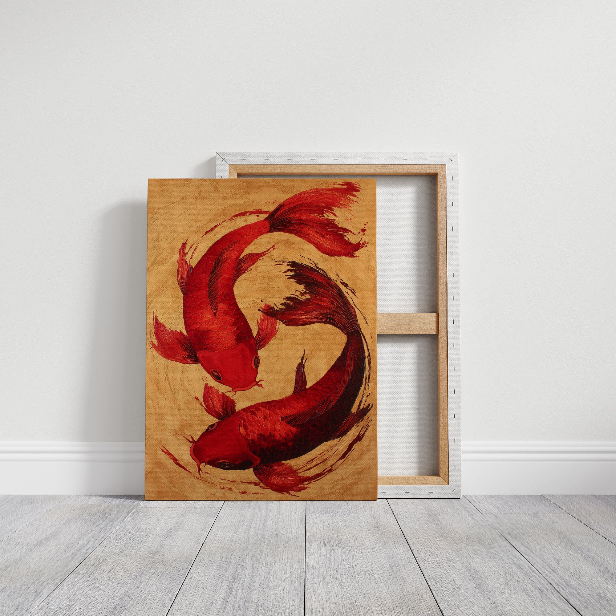 Crimson Koi Dance Ancient Tales