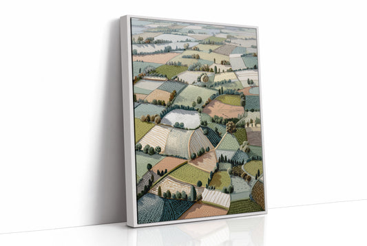 Fields in Gentle Mosaic