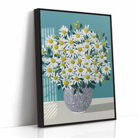 Daisies Dance In Morning Light