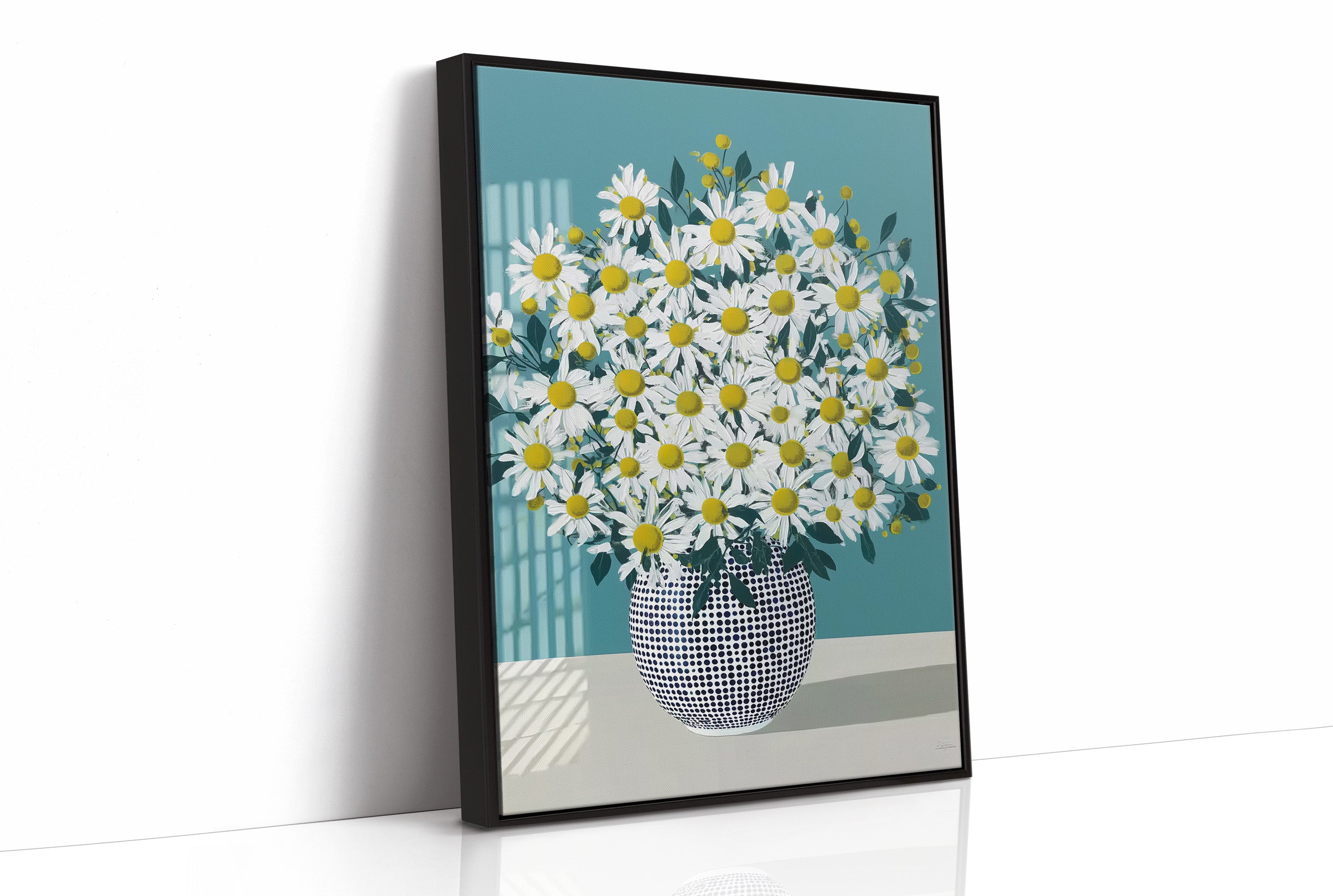 Daisies Dance In Morning Light