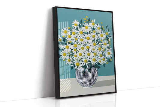 Daisies Dance In Morning Light