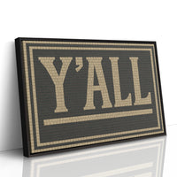 Y’ALL Mosaic Wall Art