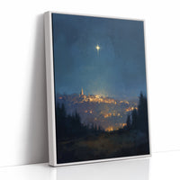 Celestial Beacon Illuminates Ancient Village