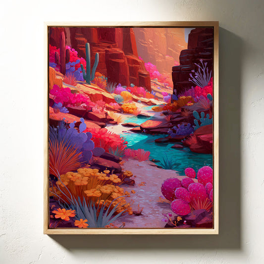 Colors of the Desert Embrace
