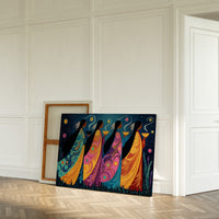 Sacred Stars Dance Through Night