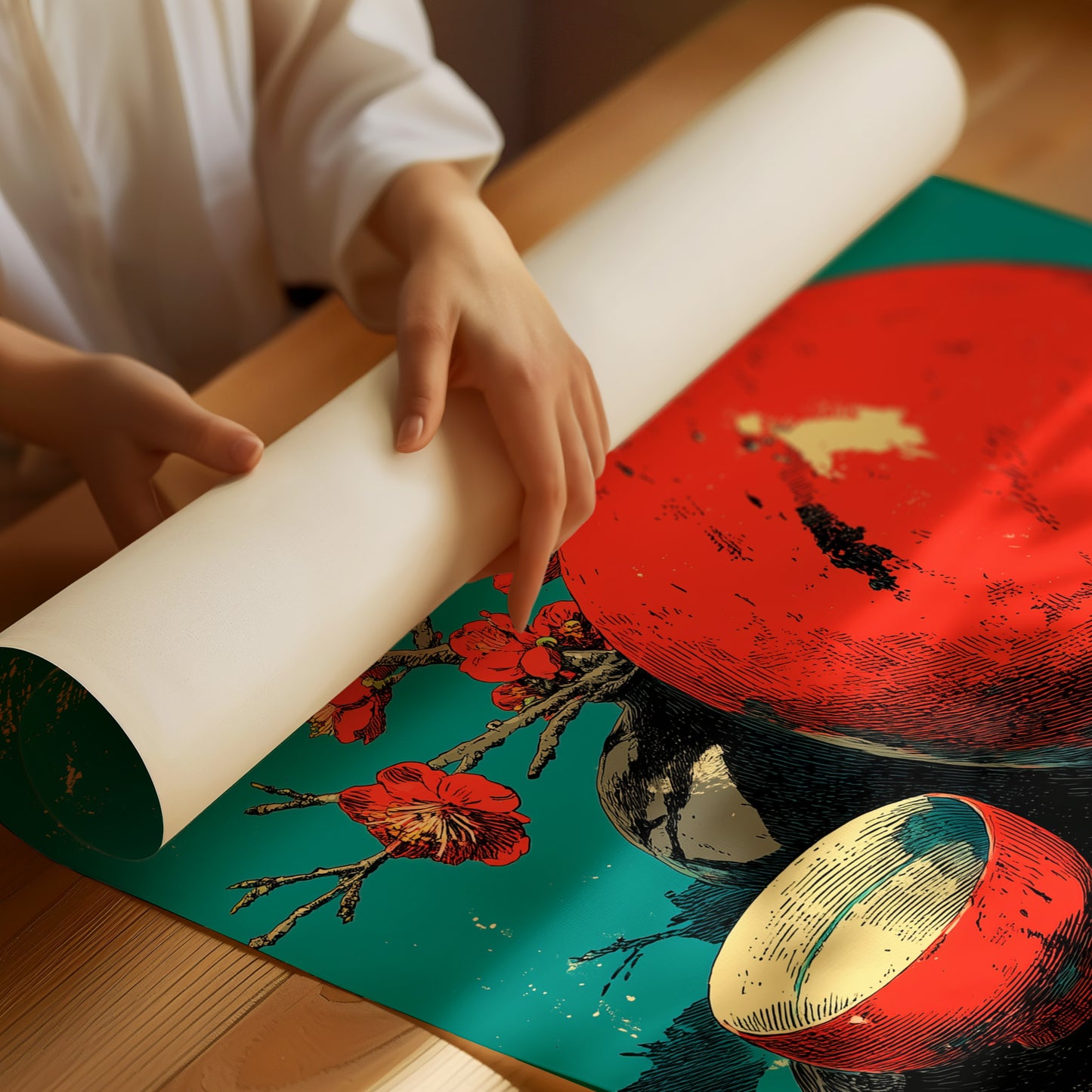 Sake and Plum Blossoms
