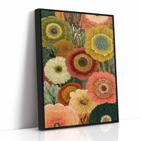 Radiant Zinnia Mosaic Garden