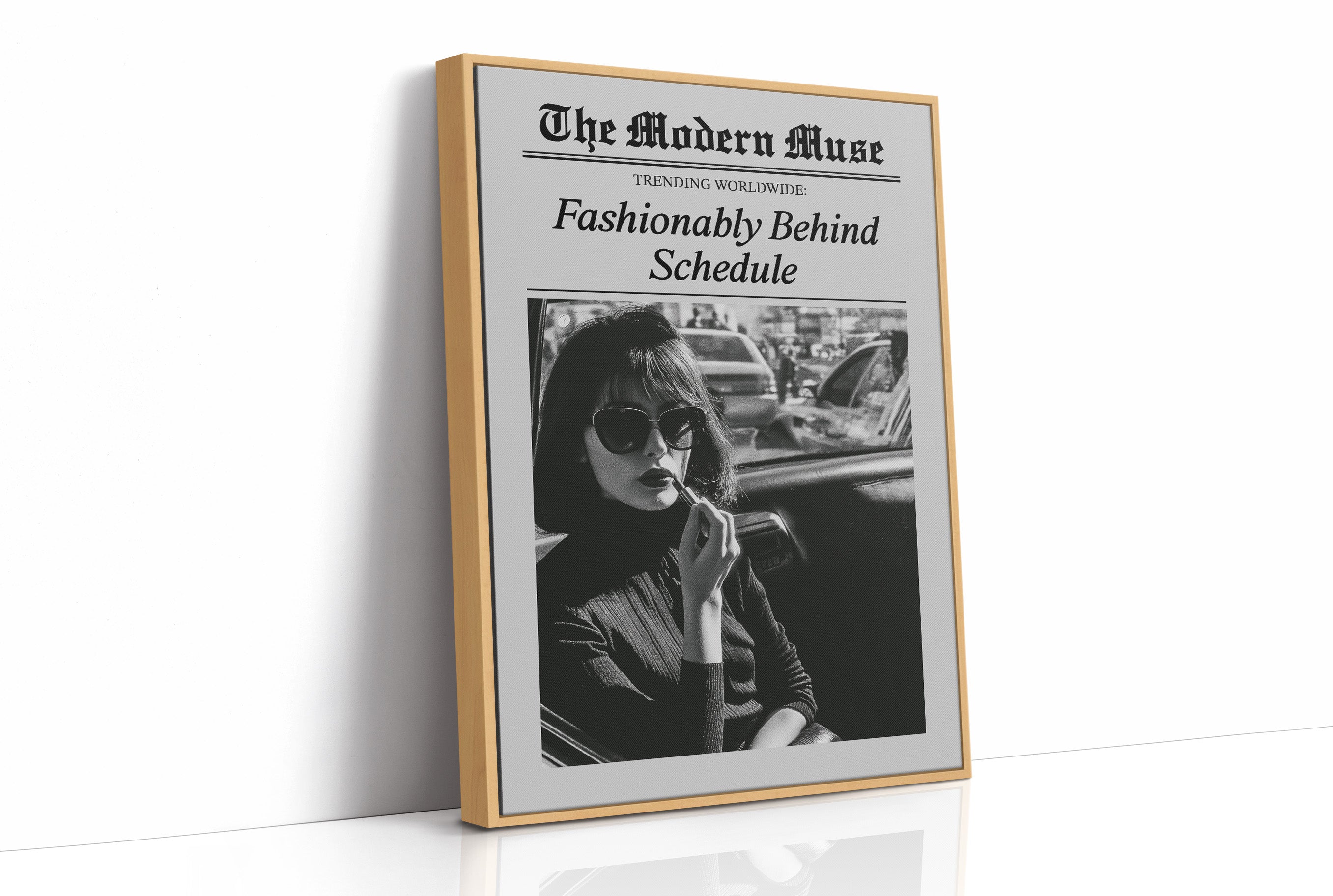 Fashionably Behind Schedule