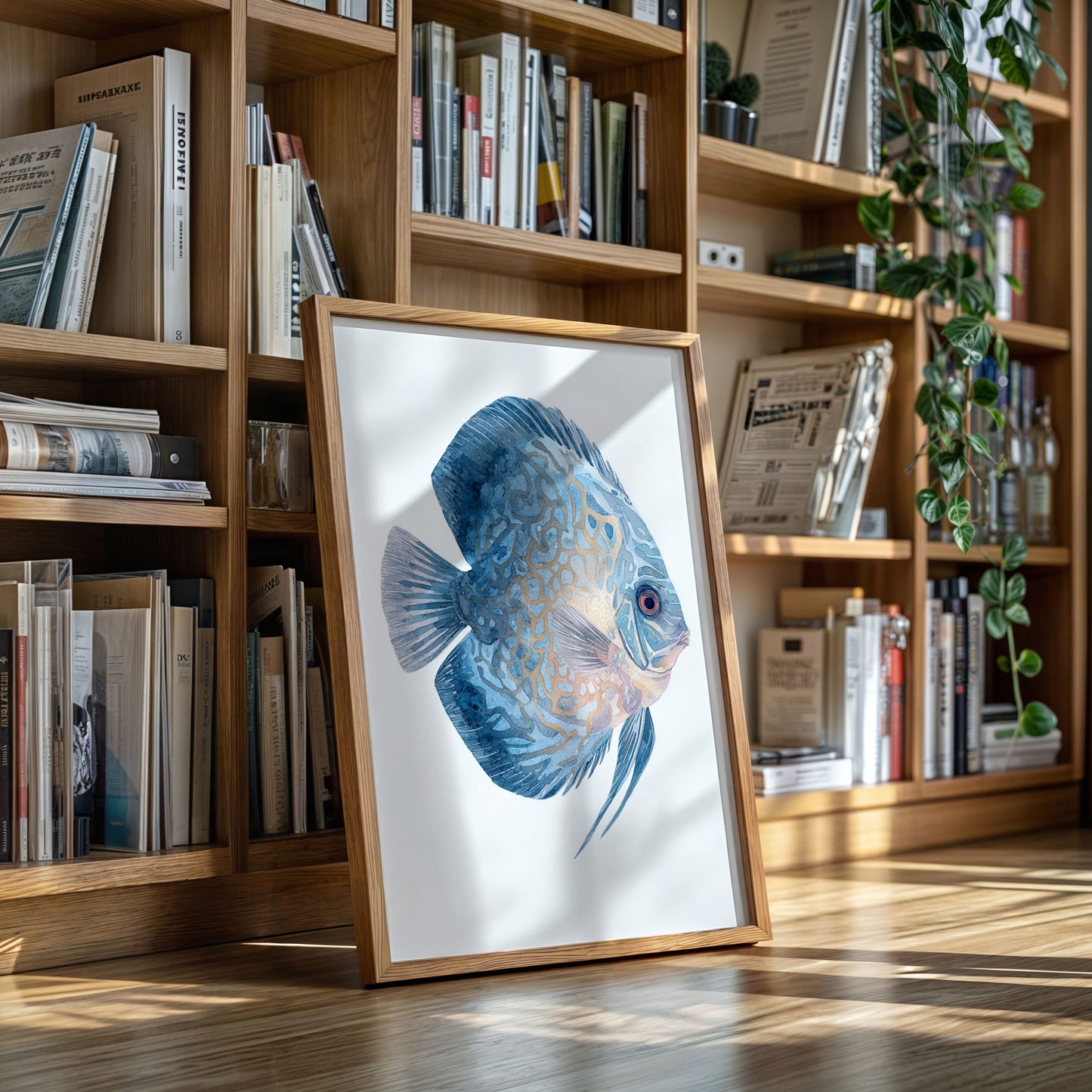 Beneath the Ocean's Brushstrokes