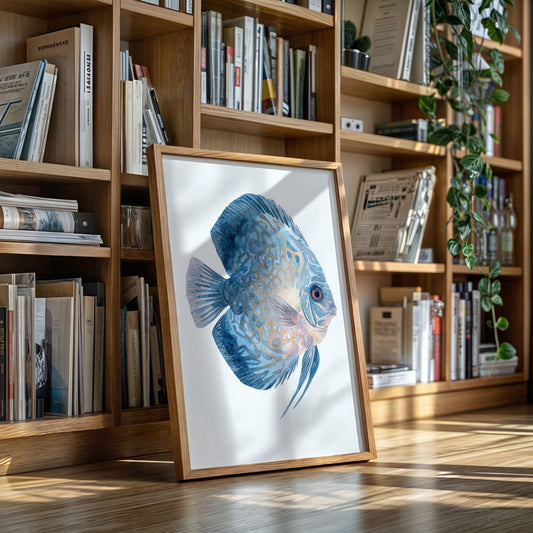 Beneath the Ocean's Brushstrokes
