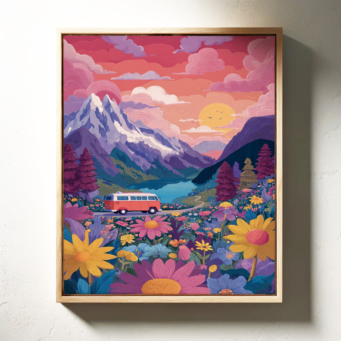 Journey Through Blooming Horizons